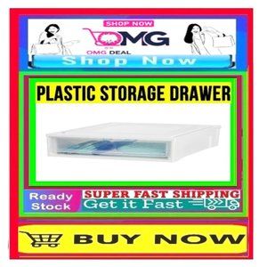 ✅🗣🚨🔴SALE🔴📢IRIS Drawer BOX Storage CHEST BOX Container BOX🚨📢💸BUY NOW❗️🤑